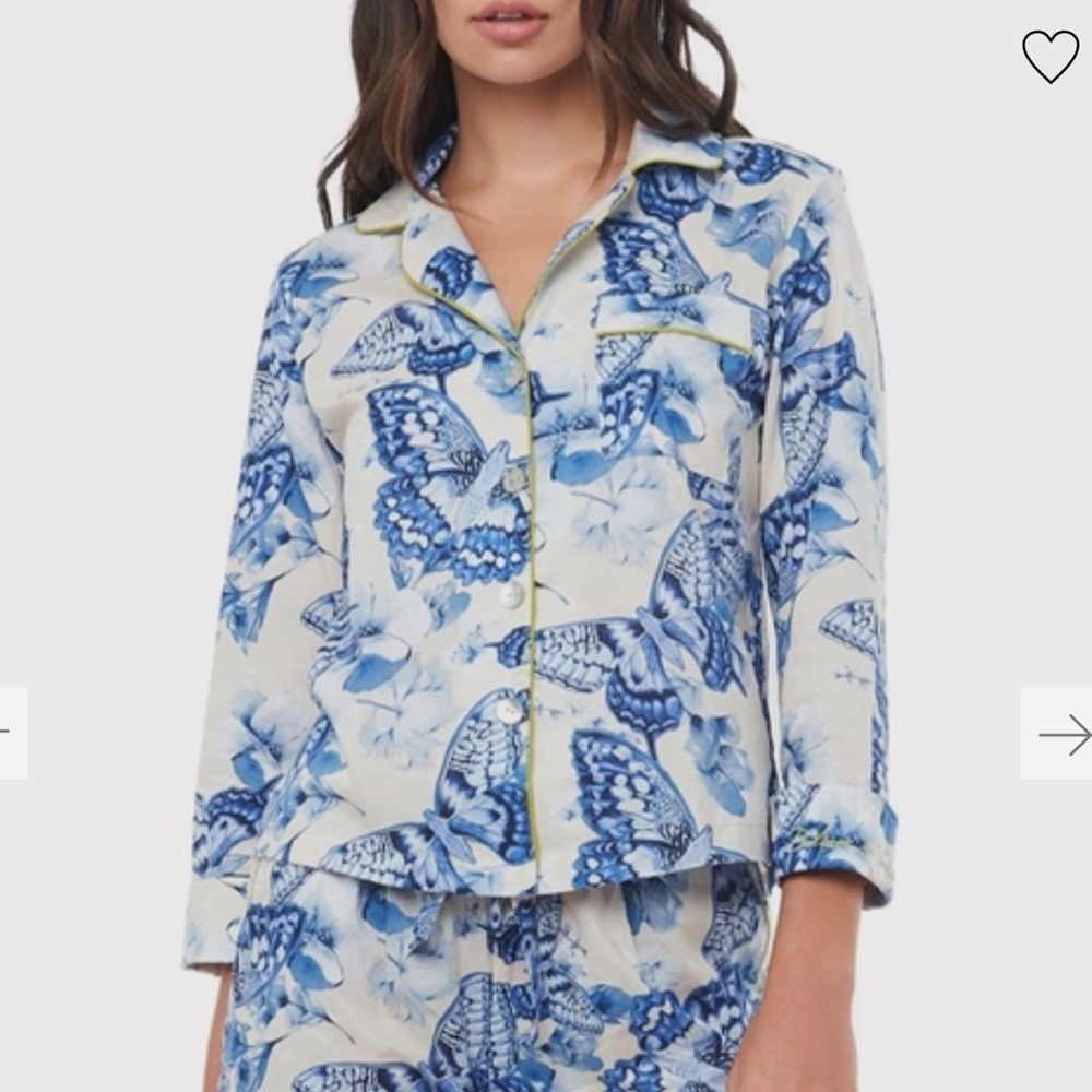The Lazy Poet Vera Butterfly Dreams Pajama Top
